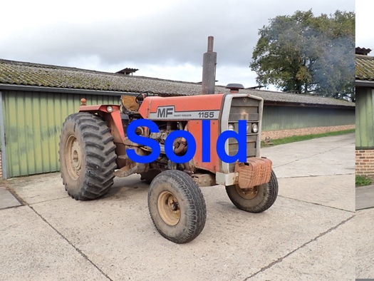 1977 Massey Ferguson MF 1155 oldtimer tractor te koop