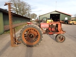 1935 International IH Farmall F12 with IHC sickle-bar mower oldtimer tractor te koop