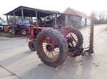 1935 International IH Farmall F12 with IHC sickle-bar mower oldtimer tractor te koop