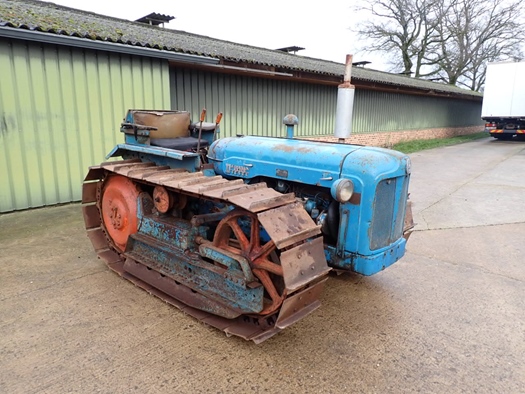 1950 Fordson Major County Z Full Track crawler oldtimer tractor te koop