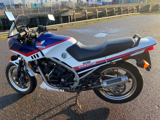 1983 Honda VF 500 F Interceptor oldtimer motorfiets te koop