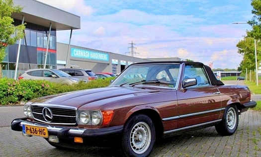 1979 Mercedes 450 SL automatic oldtimer te koop