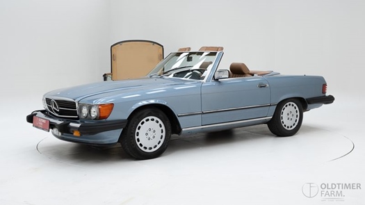 1986 Mercedes 560 SL oldtimer te koop