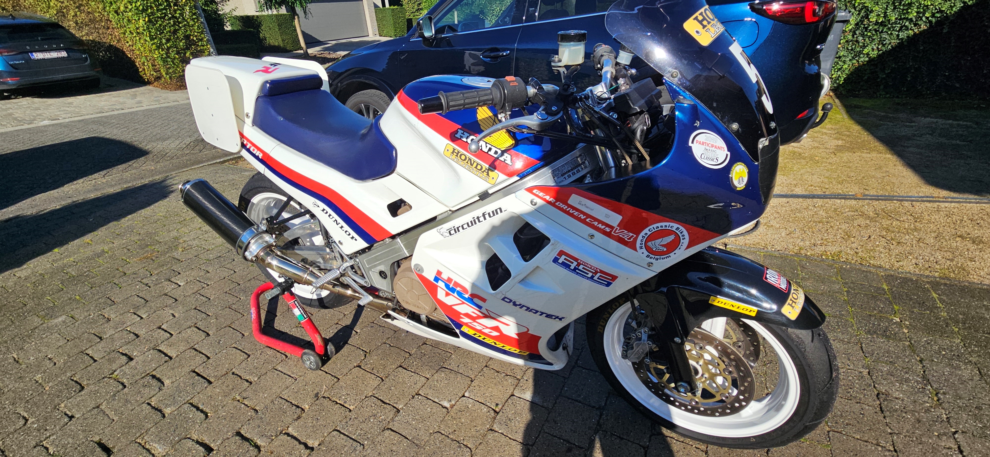 1986 Honda vfr750f oldtimer motorfiets te koop