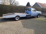 1987 Ford F350 Oprijwagen Car Hauler oldtimer te koop