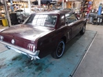 1965 Ford Mustang A code donkerrood oldtimer te koop