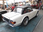 1971 Triumph TR6 white nr 3813 oldtimer te koop