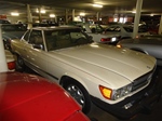 1979 Mercedes 450SL W107 wit / creme oldtimer te koop