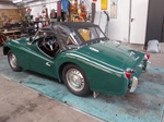 1960 Triumph TR3 small mouth green oldtimer te koop