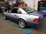 1992 Mercedes 500SL blue no. 59127 oldtimer te koop