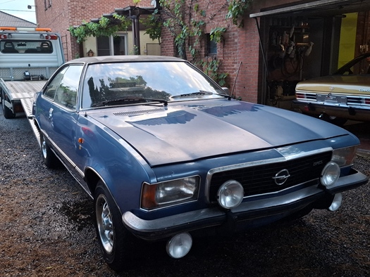 1977 Opel commodore b coupe 2500  oldtimer te koop